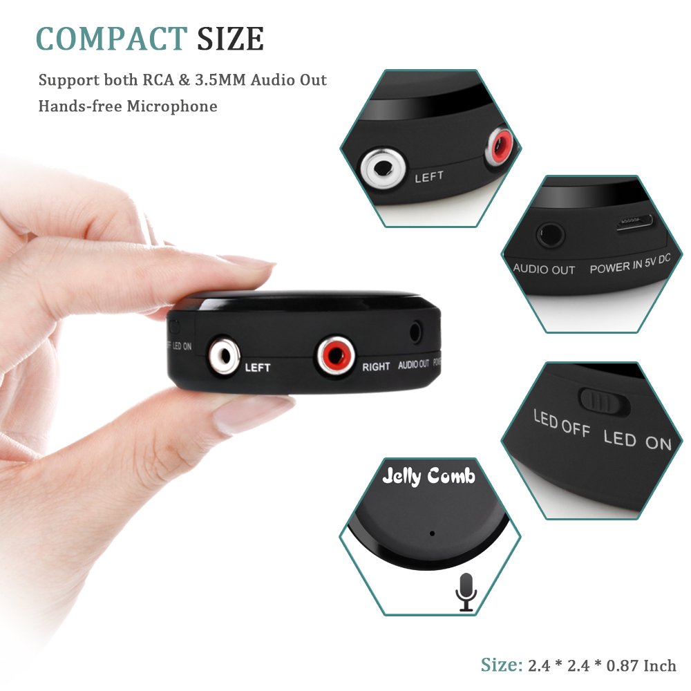 いいスタイル Aux Mm 3 5 S8 Samsung Bluetooth受信機 Jellyコームbluetooth車キットアダプタホーム車 オーディオステレオシステムiphone B01mt9ywyl ブラック Csrチップ Rcaオーディオアウト音楽受信機 カーナビカーエレクトロニクス Csam Archives Gov Ua