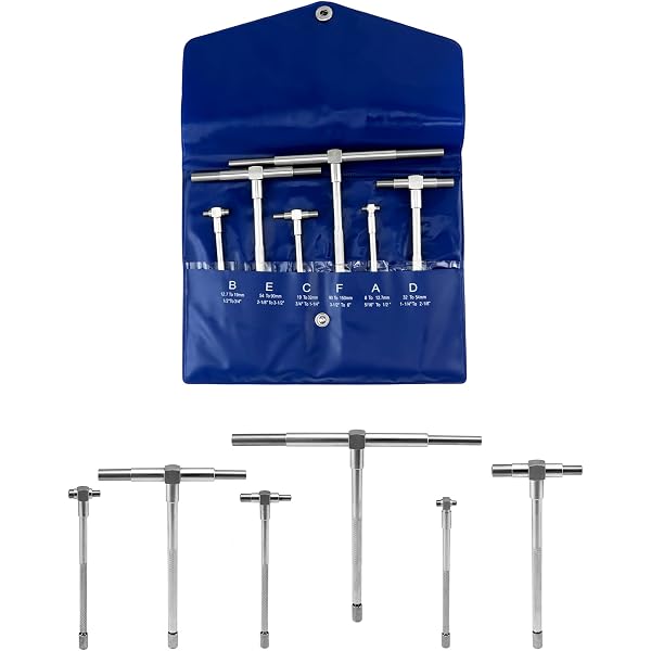 Jauges Trous Télescopiques Complètes - Lot 4 Outils Mesure Précision Diamètre Intérieur