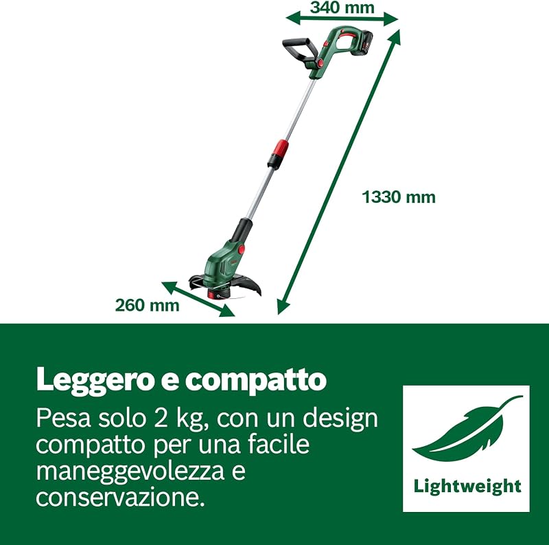 Tagliabordi a batteria UniversalGrassCut 18V-26-500