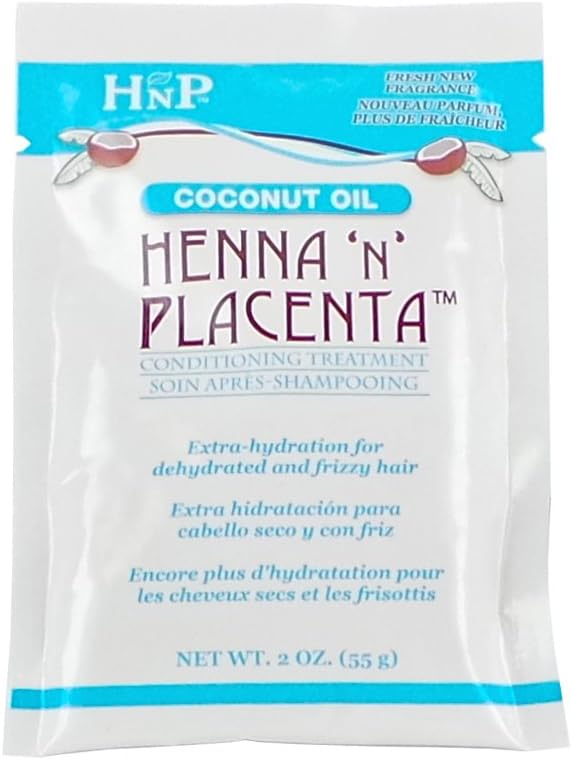 HASK Coconut Oil Henna N Placenta Conditioning Treatment, 2 Oz (HK-43308A)