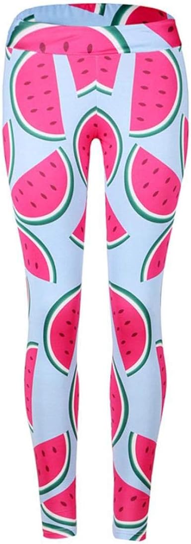 watermelon workout leggings