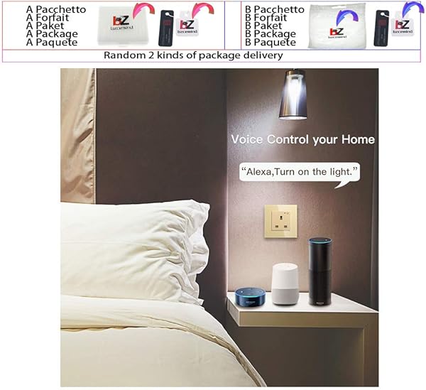 WiFi Smart Wall Socket Outlet Panel de vidrio Smart LifeTuya APP Control remoto funciona con Amazon Echo Alexa Google Home EU FR UKBlackDE Wall Socket