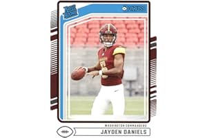PANINI 2024 Donruss #389 Jayden Daniels Rated Rookie Washington Commanders NFL Football Base Trading Card