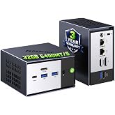 GMKtec K16 Mini PC Gaming AMD Ryzen 7 7735HS (Turbo 4.75Ghz) | 32GB 6400MT/s 1TB NVMe SSD Dual NIC LAN 2.5GbE, Oculink, USB4, HDMI, USB-C Desktop Computer