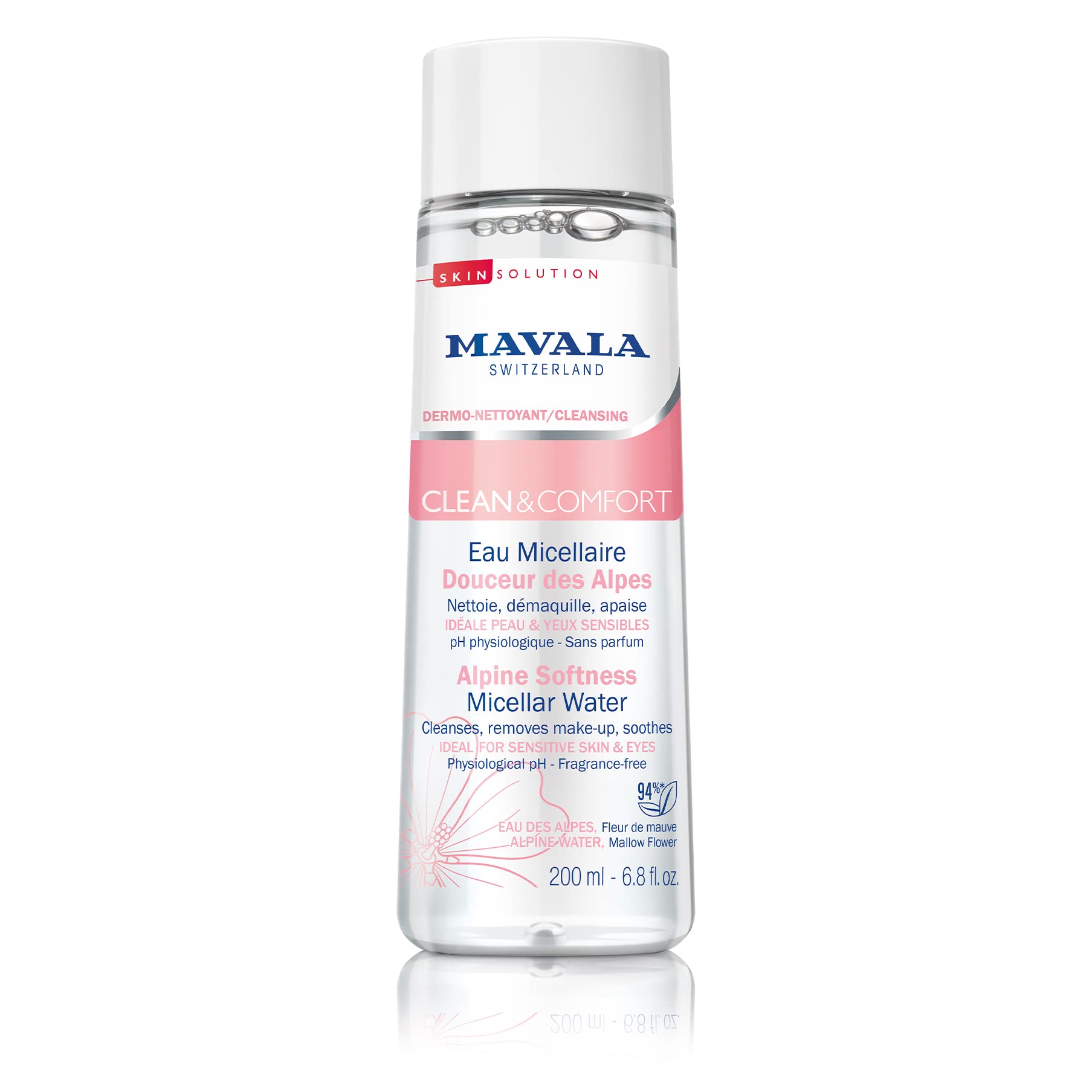 MAVALA CLEAN & COMFORT Alpine Softness Micellar Water, 200 ml