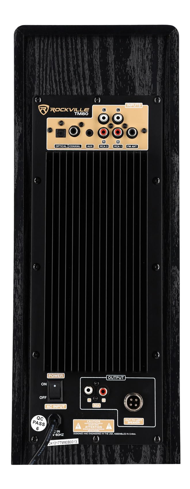 Rockville All-in-one Bluetooth Home Theater/Karaoke Machine System w/(2) Mics