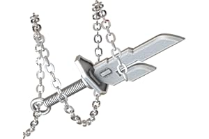 MYAROMA FINDINGS Toji Fushiguro Inverted Spear of Heaven Necklace Cospaly Pendant Prop Creative Gift for Anime Fans Stainless Steel Chain