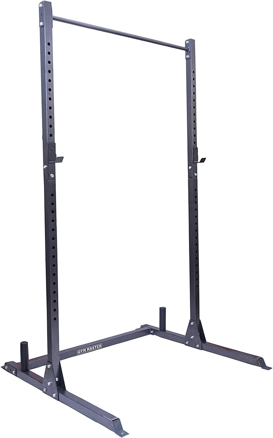 GYM MASTER Adjustable Squat Rack Power Cage & Pull Up Bar