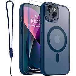 ROYBENS for iPhone 13 Matte Clear Case Compatible