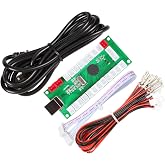 EG STARTS Zero Delay USB Encoder To PC Games Controllers For Arcade Joystick Sanwa DIY Kits Parts Mame Games (5Pin + 2.8mm Cables)