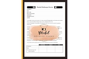 Model Release Forms: Photo and Video Consent for Photographers | Cover your bases & Have Your Clients Fill It Out | 60+ Forms