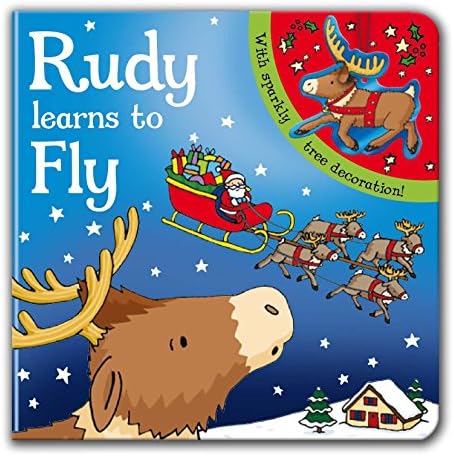 Rudy Learns to Fly (Sparkly Christmas) Board book – Illustrated, 4 Nov. 2011