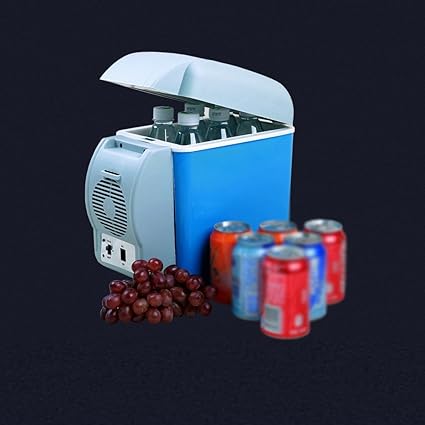 XIXI Refrigerador del coche 7L frío y frío de doble uso ...