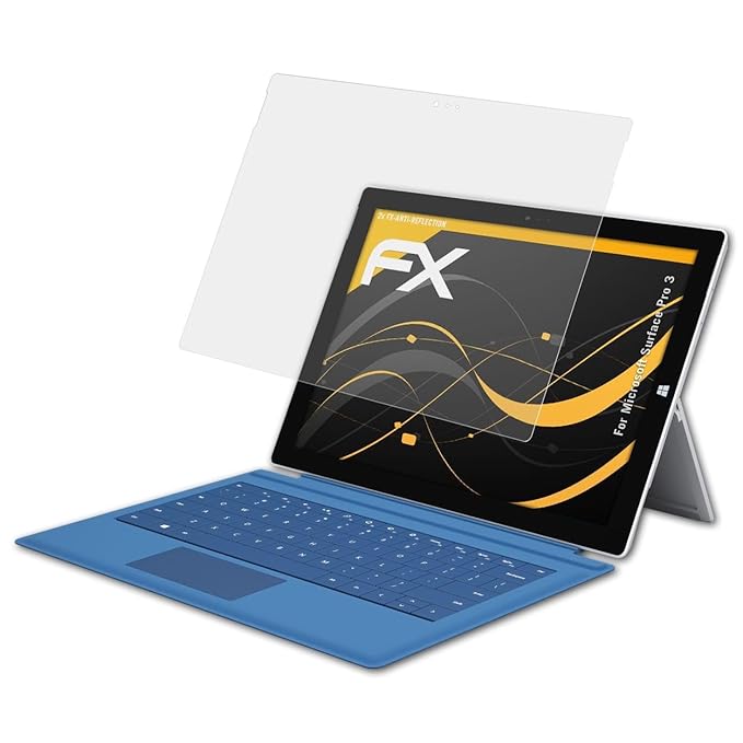 title=atFoliX Pellicola Protettiva per Microsoft Surface Pro 3 Protezione Pellicola