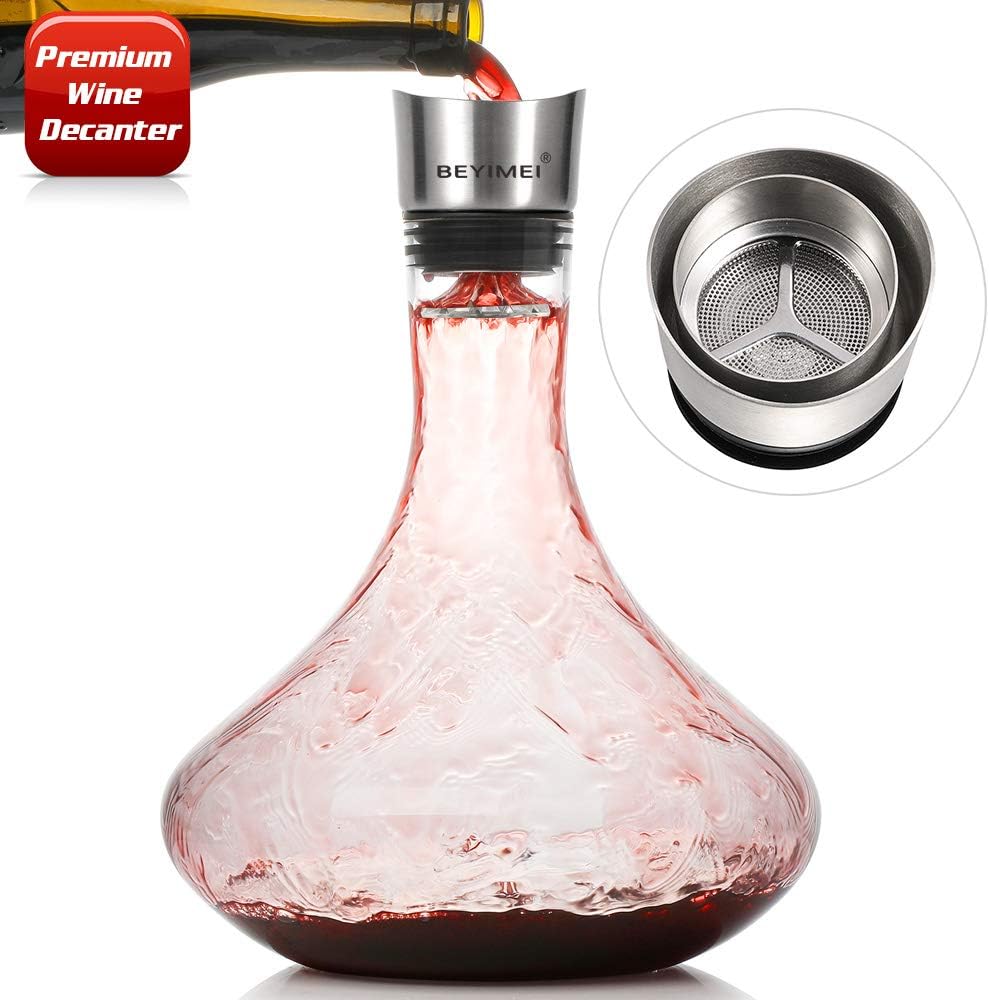 decanter di cristallo