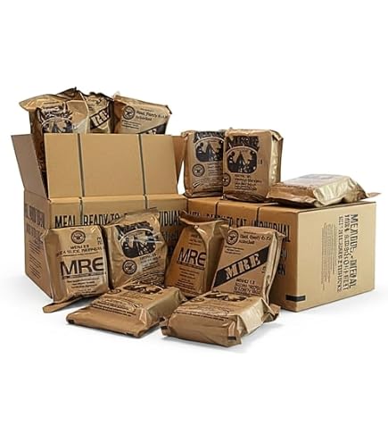 Amazon.com: MRE B case 2026, 2027 inspection - Military meals