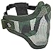 Tactical Crusader 2G Airsoft Strike Steel Half Mask, Desert Camouflage