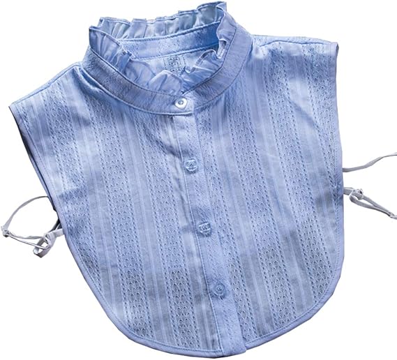 Amazon Ainial つけ襟 フリル 立て襟 レース 付け襟 レディース シャツ襟 ブラウス 重ね着 ハイネック インナー おしゃれ コットン フェイク襟 可愛い つけえり 偽襟 付け衿 つけ衿 通勤 通学 ファッション小物 通販