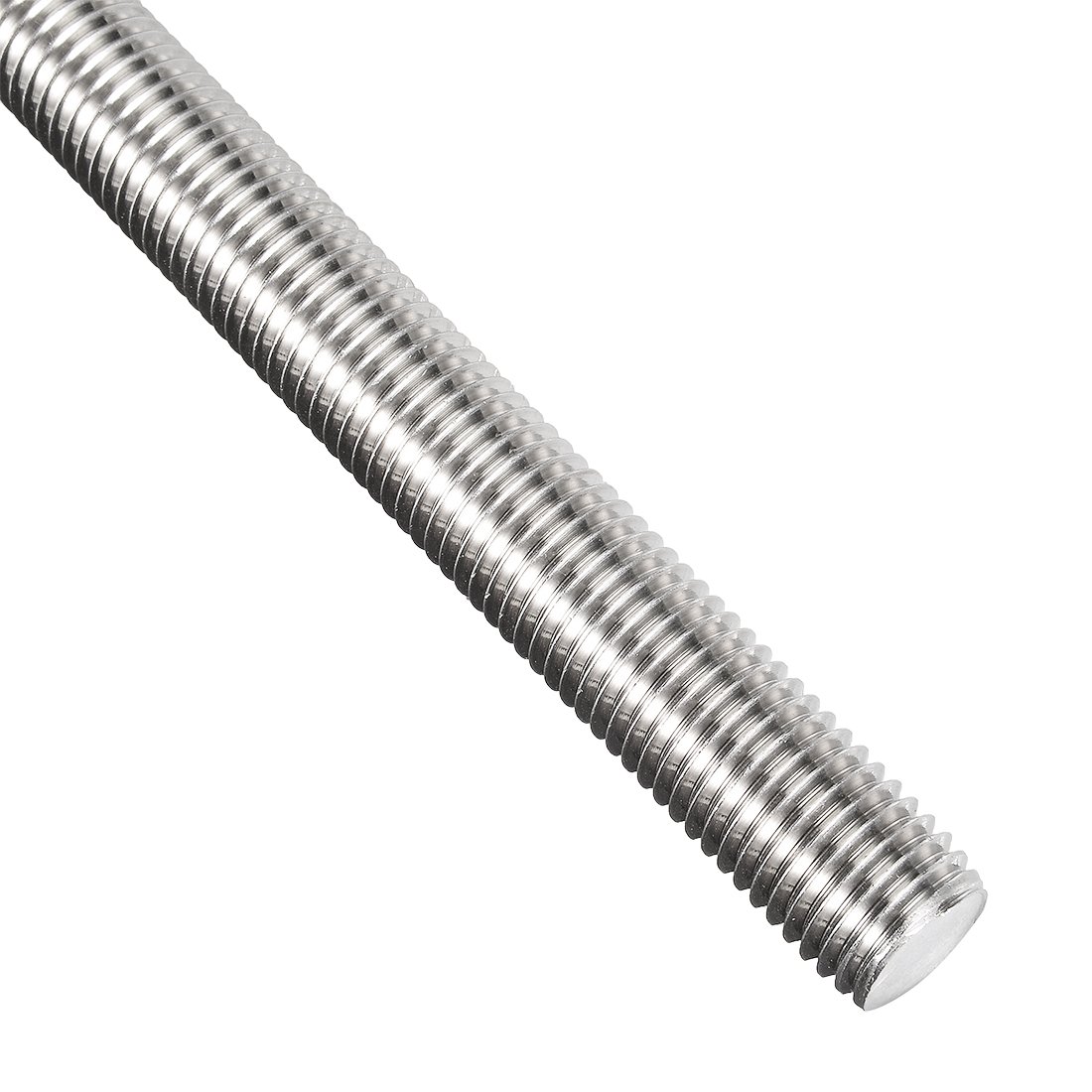 Sourcingmap M20 x 500mm Fully Threaded Rod, 304 Stainless Steel, Right Hand Threads