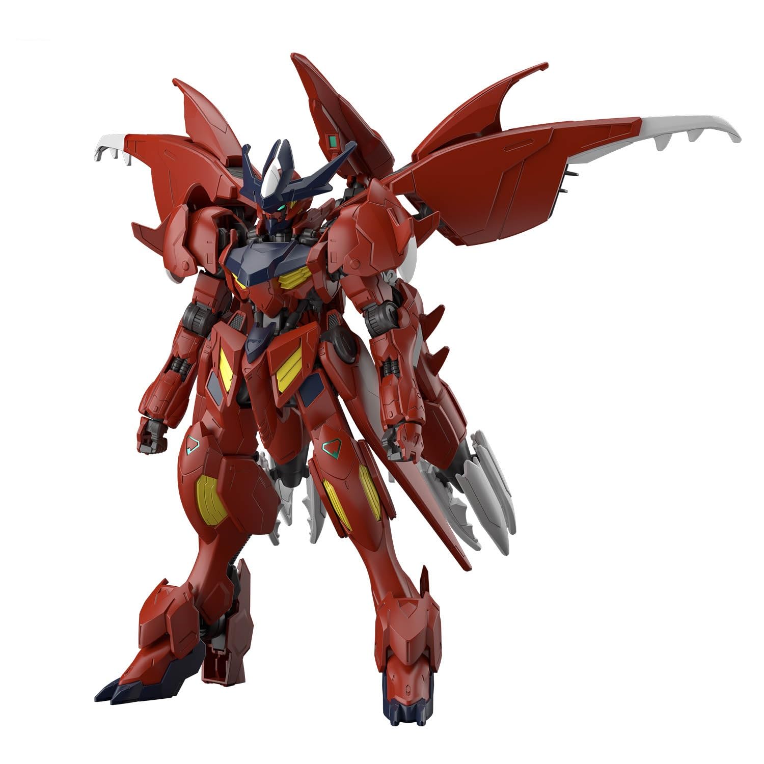 BANDAI Hobby HG Gundam 1/144 Gundam Amazing BARBATOS Lupus, red