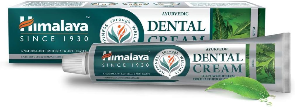 Himalaya Neem Dental Cream with Neem Freshens Breath and Gives Healthy and Strong Gums- 100g, Color04, 100 g (Pack of 1)