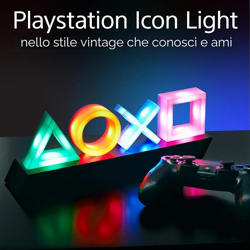 Playstation Luce Simboli con Tre Modalità