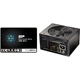シリコンパワー SSD 512GB 3D NAND採用 SATA3 6Gb/s 2.5インチ 7mm PS4動作確認済 3年保証 A55シリーズ SP512GBSS3A55S25 & 玄人志向 NEXTシリーズ 80 PLUS Bronze 500W ATX電源 KRPW-N500W/85+