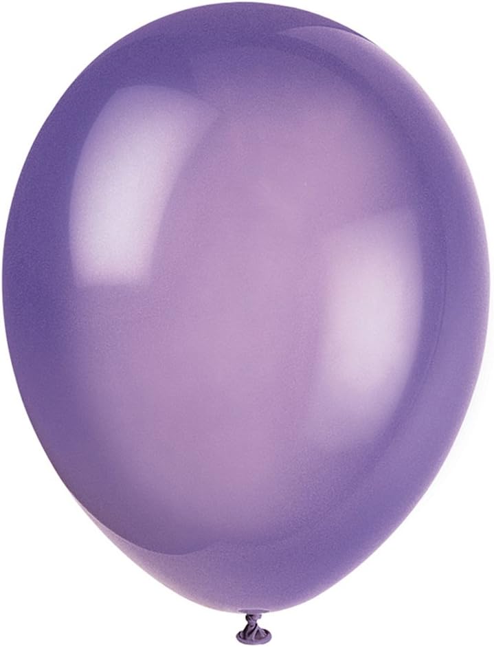 Midnight Purple Premium Latex Balloons (30cm) Pack of 50 - Vibrant Party Decorations for Birthdays Weddings, and Events