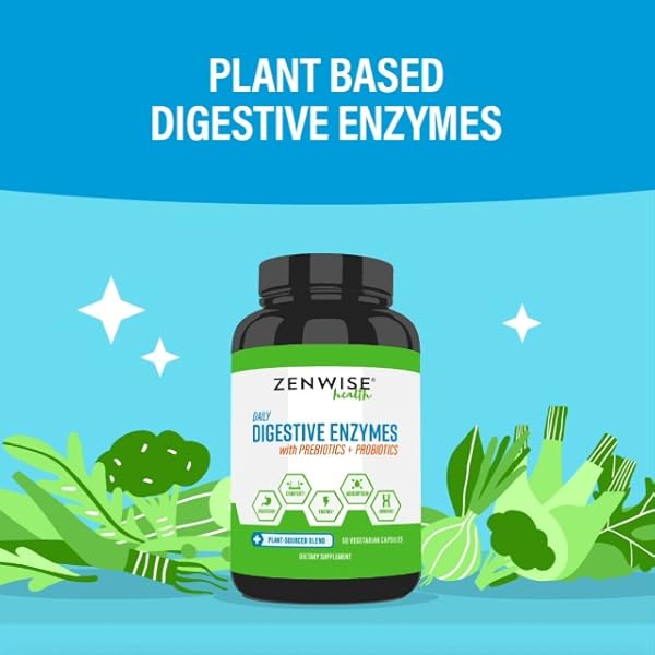 Zenwise Health Digestive Enzymes Plus Prebiotics & Probiotics