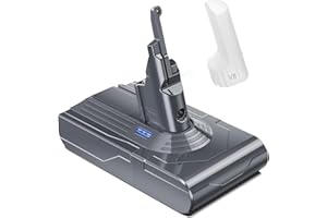 HNHNZGZG Upgraded V8 Battery 21.6V 4500mAh Replacement for-Dyson Vacuum Battery V8 Units, Part no# 967834-05.215681.967834-02.972237-01.229602-01.214730-01 V8 Series