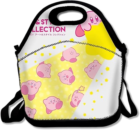 Amazon 可愛 星のカービィ お弁当袋 お弁当バッグ ランチバッグ お弁当包み 厚手 お弁当箱 保冷バッグ 保冷 保温 大容量 手提げ 通勤 通学 プレゼント トートバッグ レディース 子供 学生 かわいい ランチバッグ ランチ巾着 ランチベルト オンライン通販