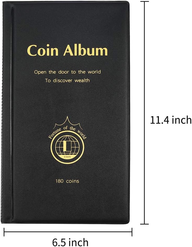 MULOVE 180 Pockets Coin Collectors Album - Image 5