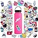 Water Bottle Sticker Decals Waterproof 45pcs,Cute Bumper and Laptop Stickers for Girls,Computer,Car,Skateboard, Luggage,Snowboard[Not Random]