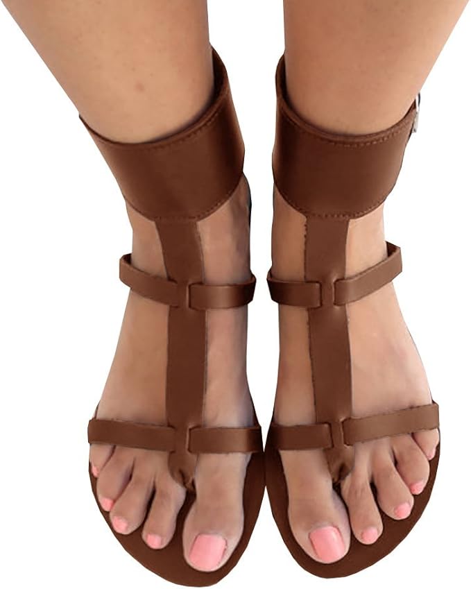 chellysun slip on running flat sneakers