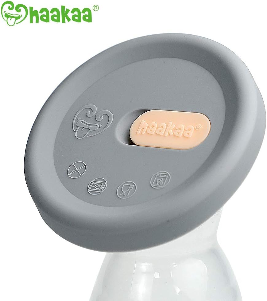 haakaa Lid New Upgrade Breast Pump Silicone Lid Fits All Haakaa Breast Pumps Generation 1/2/3 Leakproof Dustproof 100% Food Grade Silicone BPA PVC and Phthalate Free - Image 3