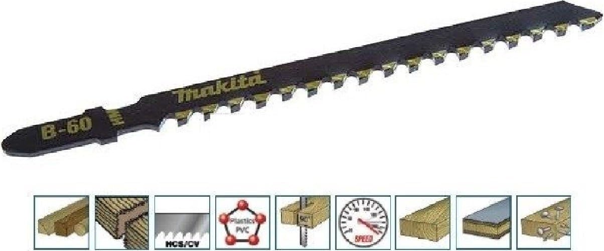 Makita B-06890 Jig Saw Blade B60 3/Se: Amazon.ca: Tools & Home ...