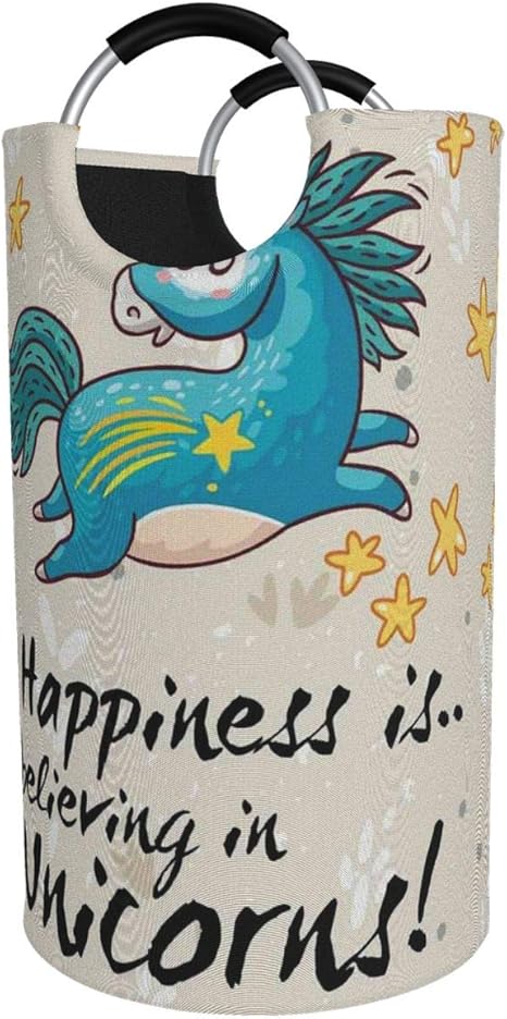 Amazon Kimdface ランドリーバスケット ユニコーンを信じてスター要素幸福喜び友情とイラストを引用します ランドリーバッグ 洗濯かご おりたたみ 洗濯カゴ おしゃれ 収納ボックス おもちゃ収納 ランドリー収納 オンライン通販