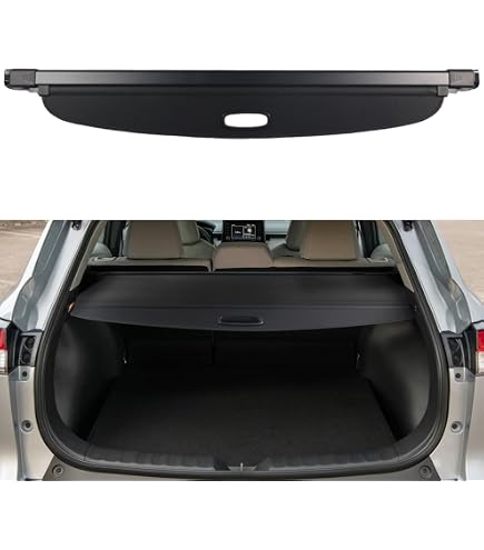 Moptrek Retractable Trunk Cover For Toyota Corolla Cross (2022-2025) - Waterproof, Security Shade, Black