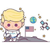 Amazon.com: DollTV Trump Chibi in Chief Sticker Pack - 50 MAGA ...