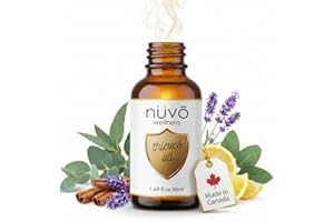 Thieves Essential Oil Blend - Use for Aromatherapy Diffusers - Pure Essential Oils (50 ml) - Product of Canada