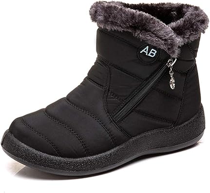 waterproof ankle snow boots