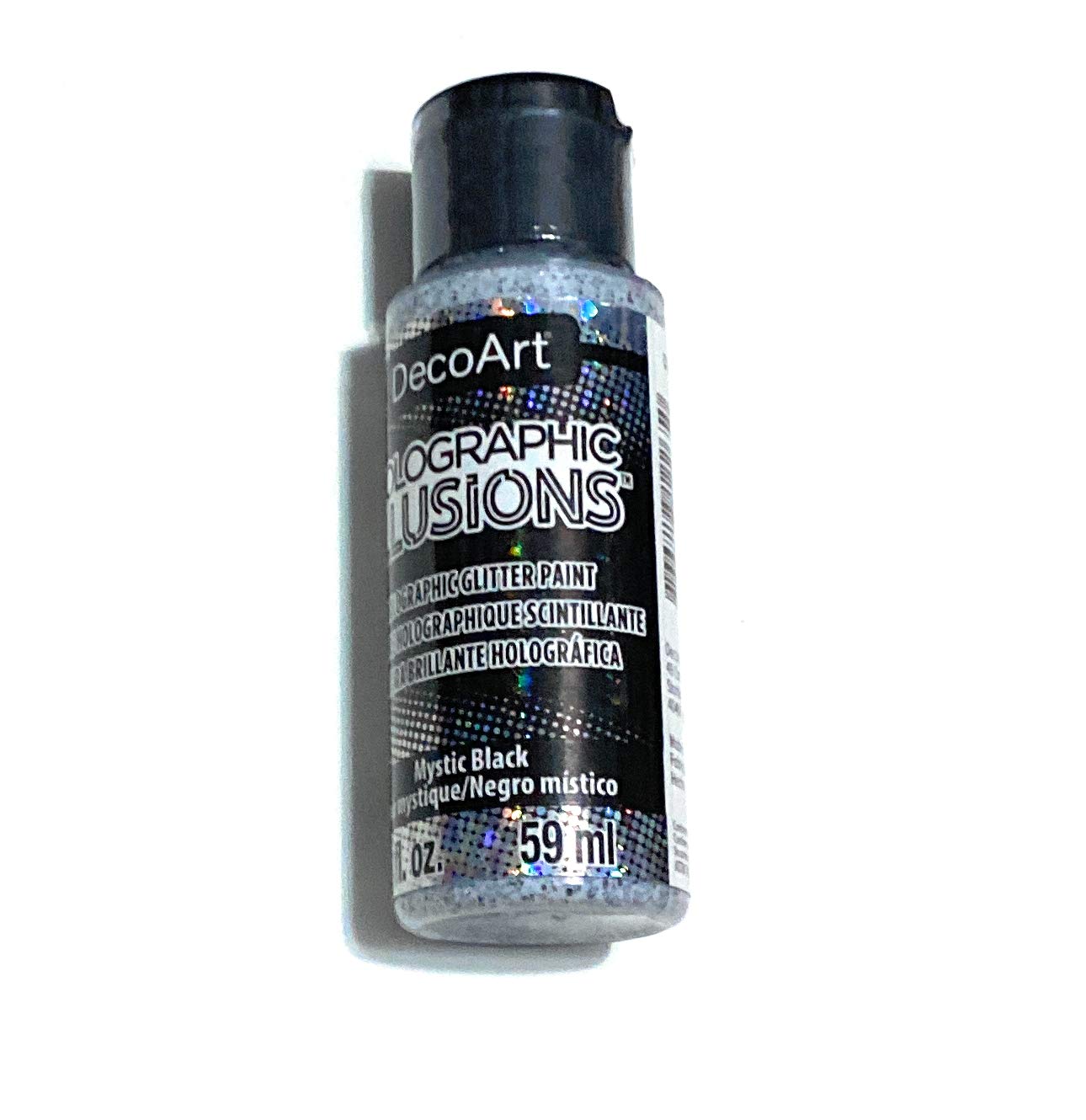 Deco Art Holographic Illusion BLK, Mystic Black, One Size