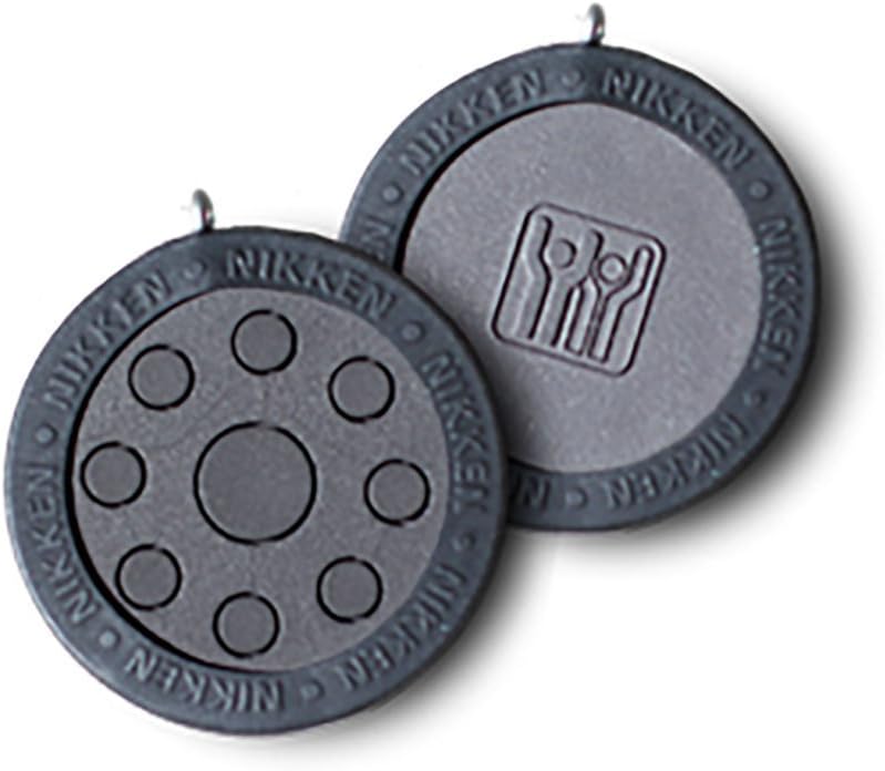 Nikken Kenko PowerMini (1462) and Power Chip (1450) Bundle - Reusable Magnetic Therapy and Far Infrared - Reduce Stress Fatigue Soreness - 100% Magnetic Coverage, Relief Body Pain, Tension, Stress: Health & Personal Care