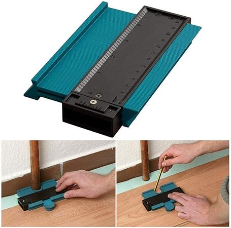 Leegoal Copieur De Contour Verrouillable Jauge De Contour Plastique Copieur De Profil Pour Jauge De Profil Pour Conduits En Plastique Tuyaux De Bobinage Cadres Circulaires 14 6 X 10 5cm Amazon Fr Cuisine Maison