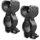 2PCS Cane Holder for Walker,Walking Stick Holders,Universal Walking Stick Holder for Wheelchair,Durable Cane Holder Walking Stick Holder Accessories for Wheelchairs Electric Scooters Elderly Walkers