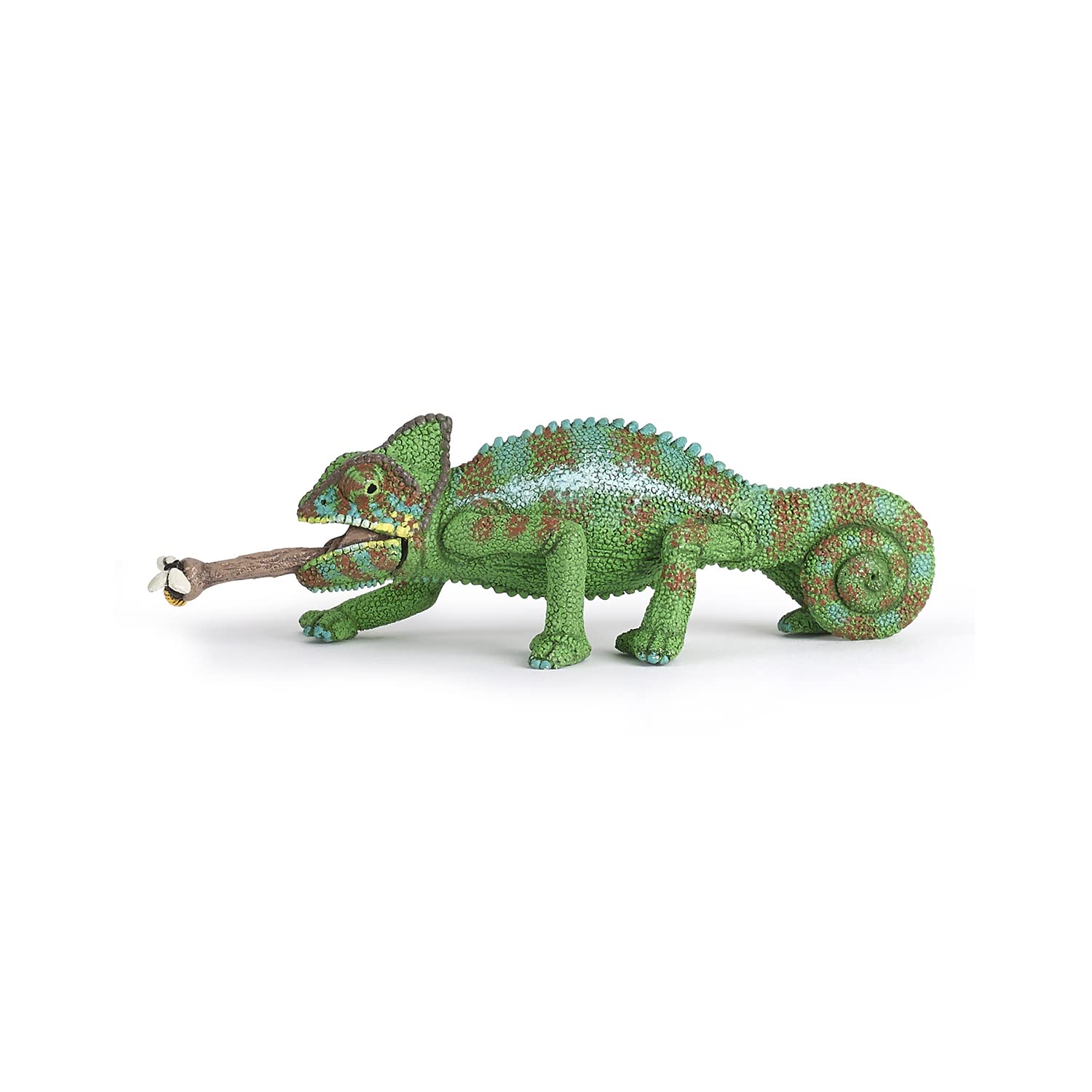 Papo WILD ANIMAL KINGDOM Tiere Figurine, 50177 Chameleon, Multicolour, S