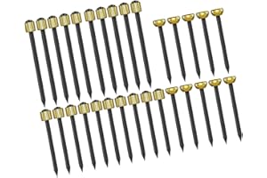 Anneome 90pcs Heavy Duty Picture Hanging Pins with 3 Sizes Push Pins for Wall Picture Hanger Frames and Wall