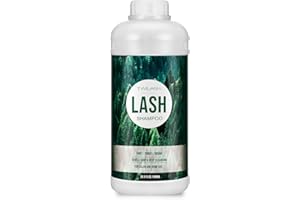 TWILASH BY DLY 600ml Lash Shampoo Bulk, Eyelash Cleanser for Extensions, Safe Makeup Remover, Non-irritating or Burning Formula Eyelid Foaming Cleanser Best for Professional Salon and Home Use (Forest)