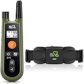 DOG CARE Dog Training Collar Dog Training Collar with Remote, 3 Modes, Rechargeable Rainproof Dog Training Collar for Small M