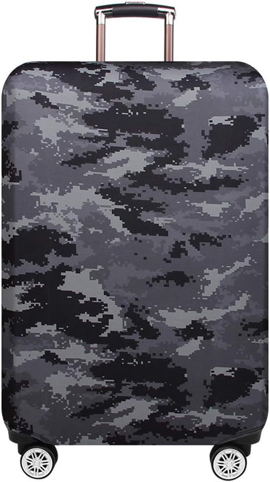 Gjcjy Camouflage Luggage Cover Travel Accessories Super Elastic Suitcase Cover Travel Trolley Case Protective Covers,C,M